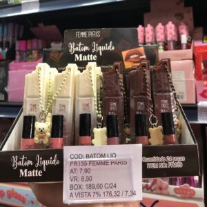 Batom Liq Fr139 Femme Paris